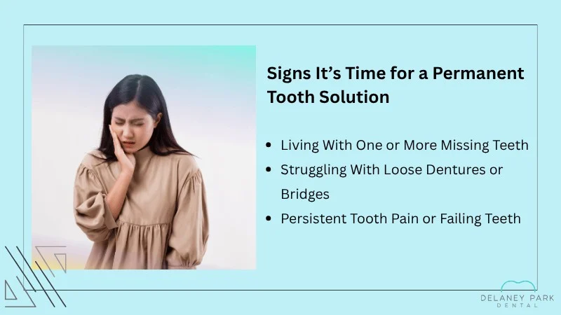 Identifying the Signs You Need Permanent Tooth Replacement